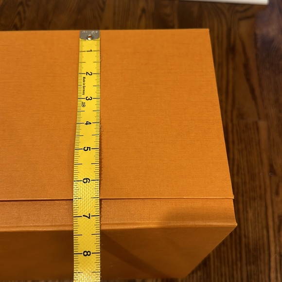 Louis Vuitton Yellow Gold Orange Blue Large Empty Gift Box - Picture 14 of 14